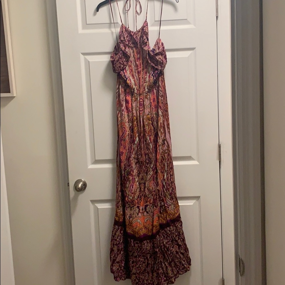 Francesca’s paisley maxi dress